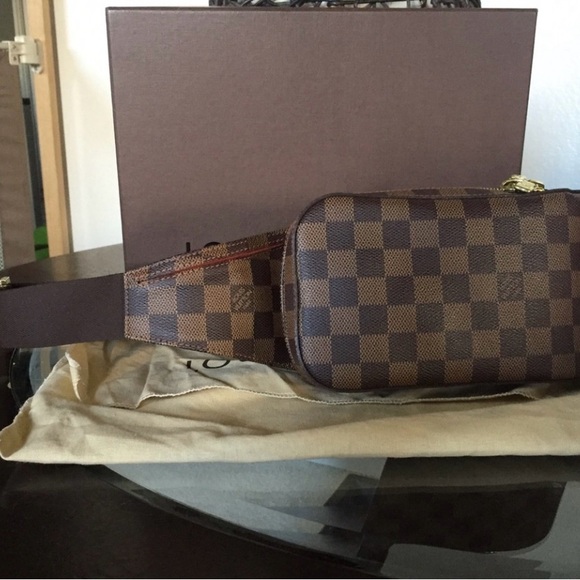 Louis Vuitton Geronimo Darmier Ebene Waist Bag – Monogram Canvas Like 🆕 - Picture 4 of 6